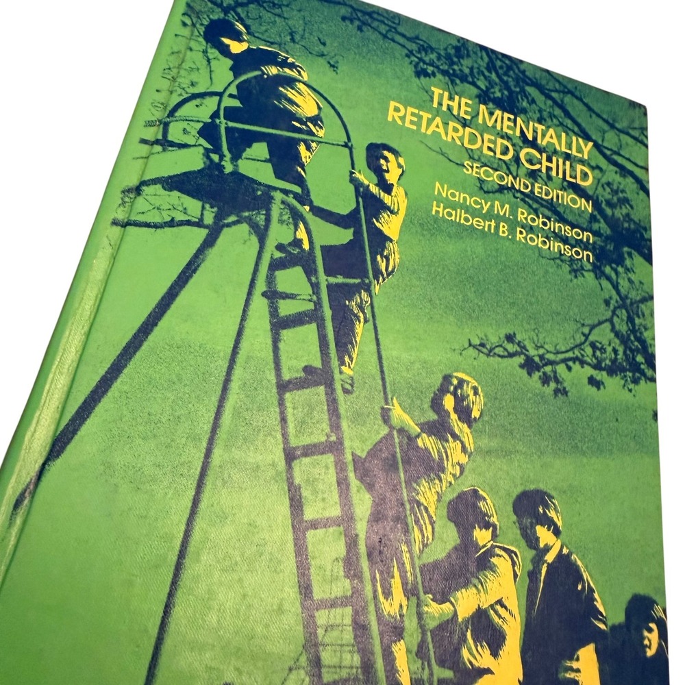 McGraw-Hill The Mentally Retarded Child Robinson 2nd Ed Psychology Book Vintage